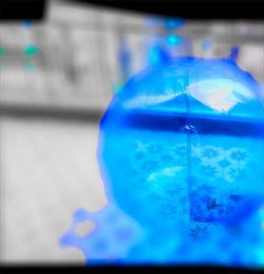 photo of installation view of the artwork