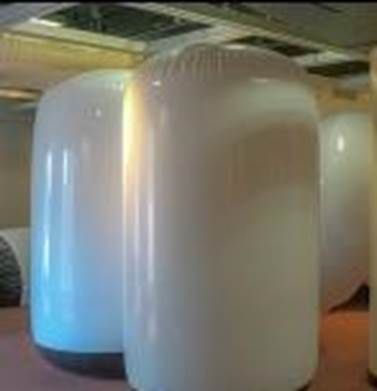 photo of installation view of the artwork