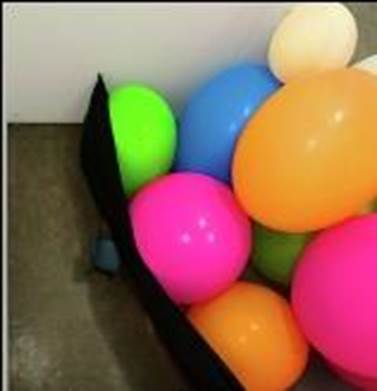 photo of installation view of the artwork