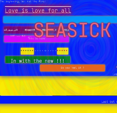 photo of screen capture the artwork