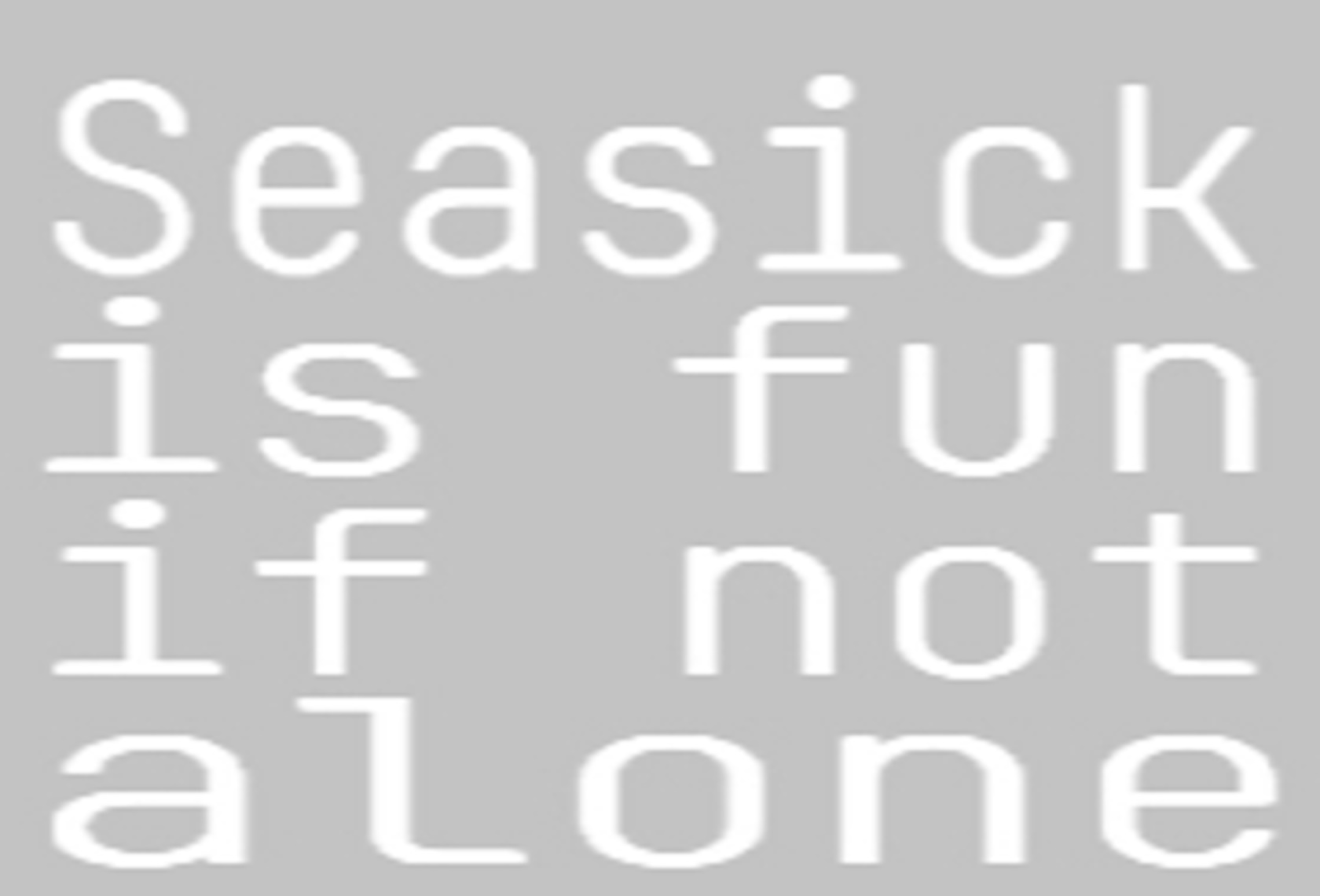 photo of artist statment exhibited